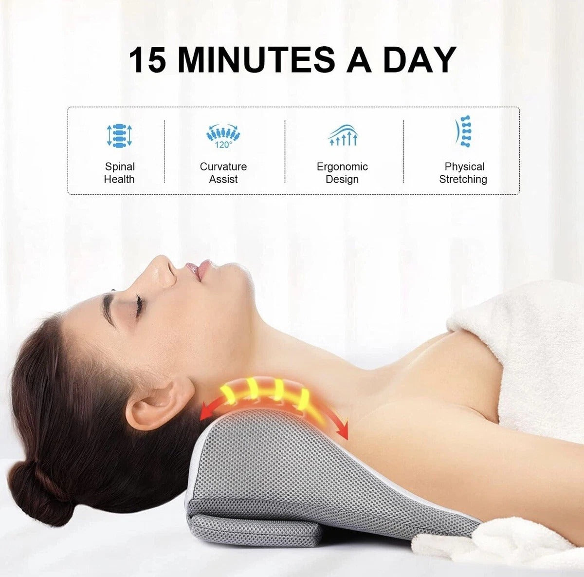 Magnetic Pillow - Reduces stress over night
